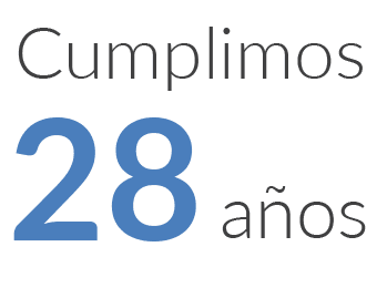 cumplimos 28 años cumplimos 28 años